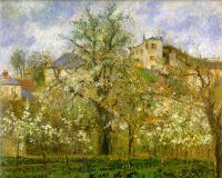 Pissarro, Camille - Kitchen Garden with Trees in Flower, Pontoise
